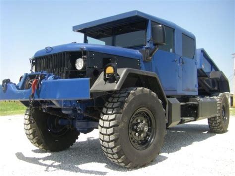 This leaves only 2,000lb payload if you register it for less than 26,000 GVWR. . Deuce and a half custom